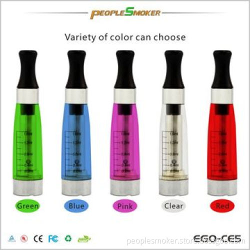 E-cigarette Cartomizer with 3.5/2.8/2.0mL Capacity, 1.8/2.4/2.8 Ohms Resistance